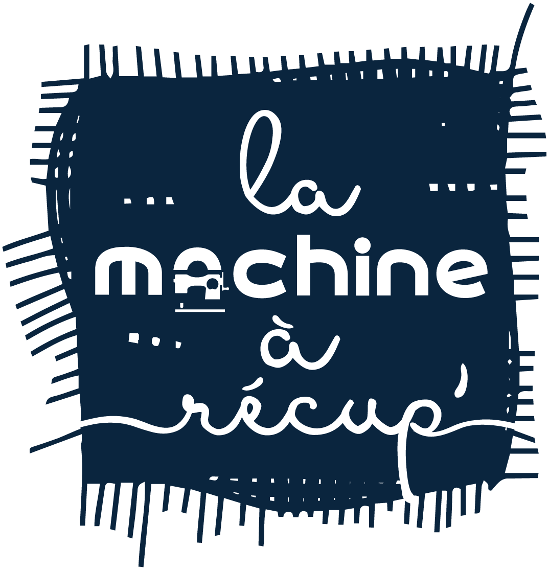logo la machine à récup', marque d'upcycling écofriendly, consommation responsable