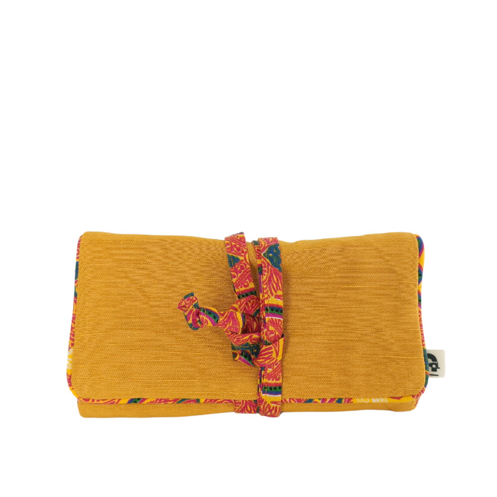 LOLA Pochette à bijoux, Jaune