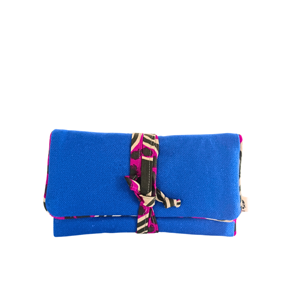 LOLA Pochette à bijoux, Bleue