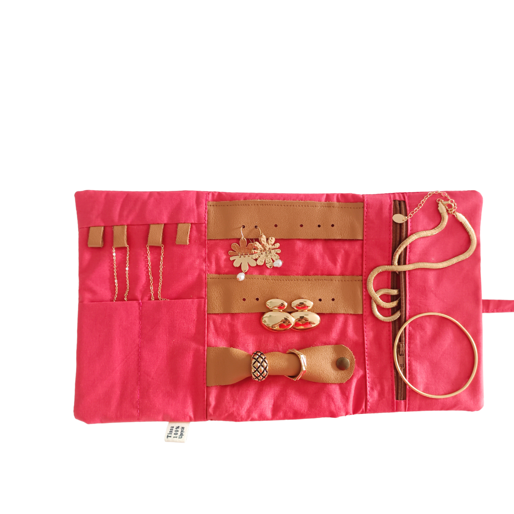 LOLA Pochette à bijoux, Rose