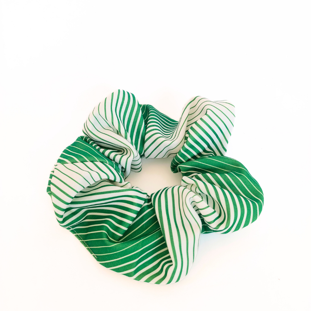 SANDRO maxi chouchou graphisme vert