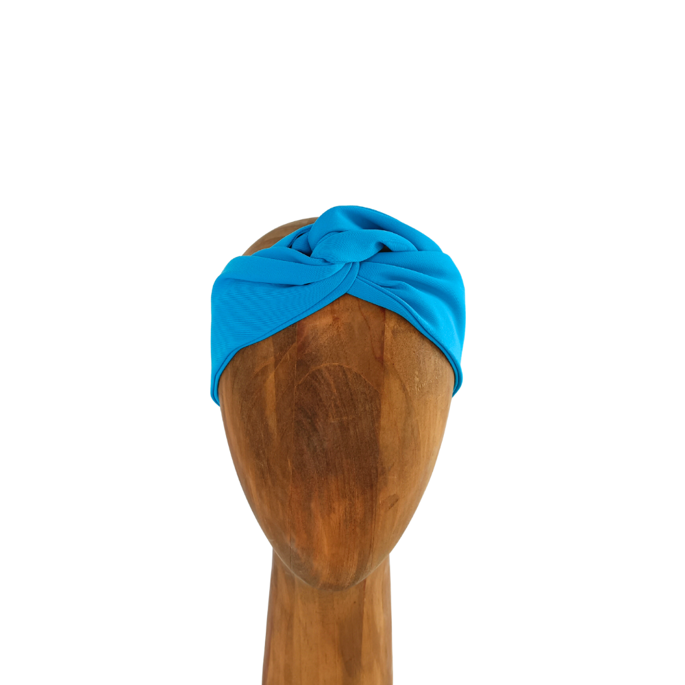 bandeau cheveux ajustable de la marque écoresponsable La Machine à récup qui revalorise des tissus avec la participation d'ateliers solidaires.