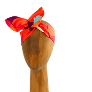 bandeau flexible avec fil de fer de la marque écoresponsable La Machine à récup qui revalorise des tissus avec la participation d'ateliers solidaires.