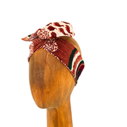 Le bandeau magique avec fil de métal de la Machine à récup' est un accessoire écoresponsable et éthique, taillé dans des tissus issus du réemploi  et cousu avec la participation d'ateliers de couture solidaires.