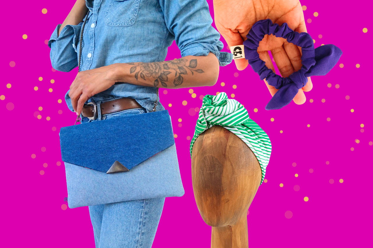 Trouvez la bonne idée de cadeau éthique pour femme, grâce aux accessoires écoresponsables et éthiques de la Machine à récup.