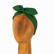 décoration de cheveux de la marque écoresponsable La Machine à récup qui revalorise des tissus avec la participation d'ateliers solidaires.