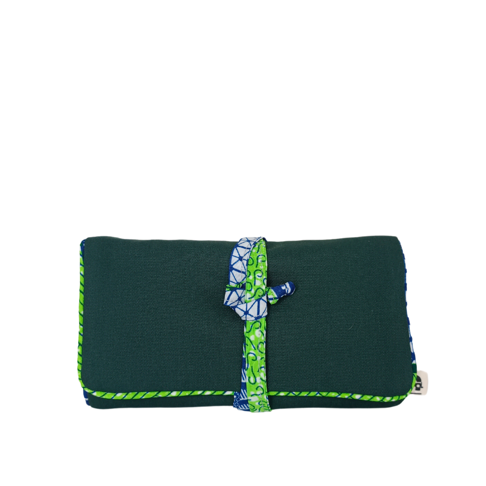 LOLA Pochette à bijoux, Vert Foncé