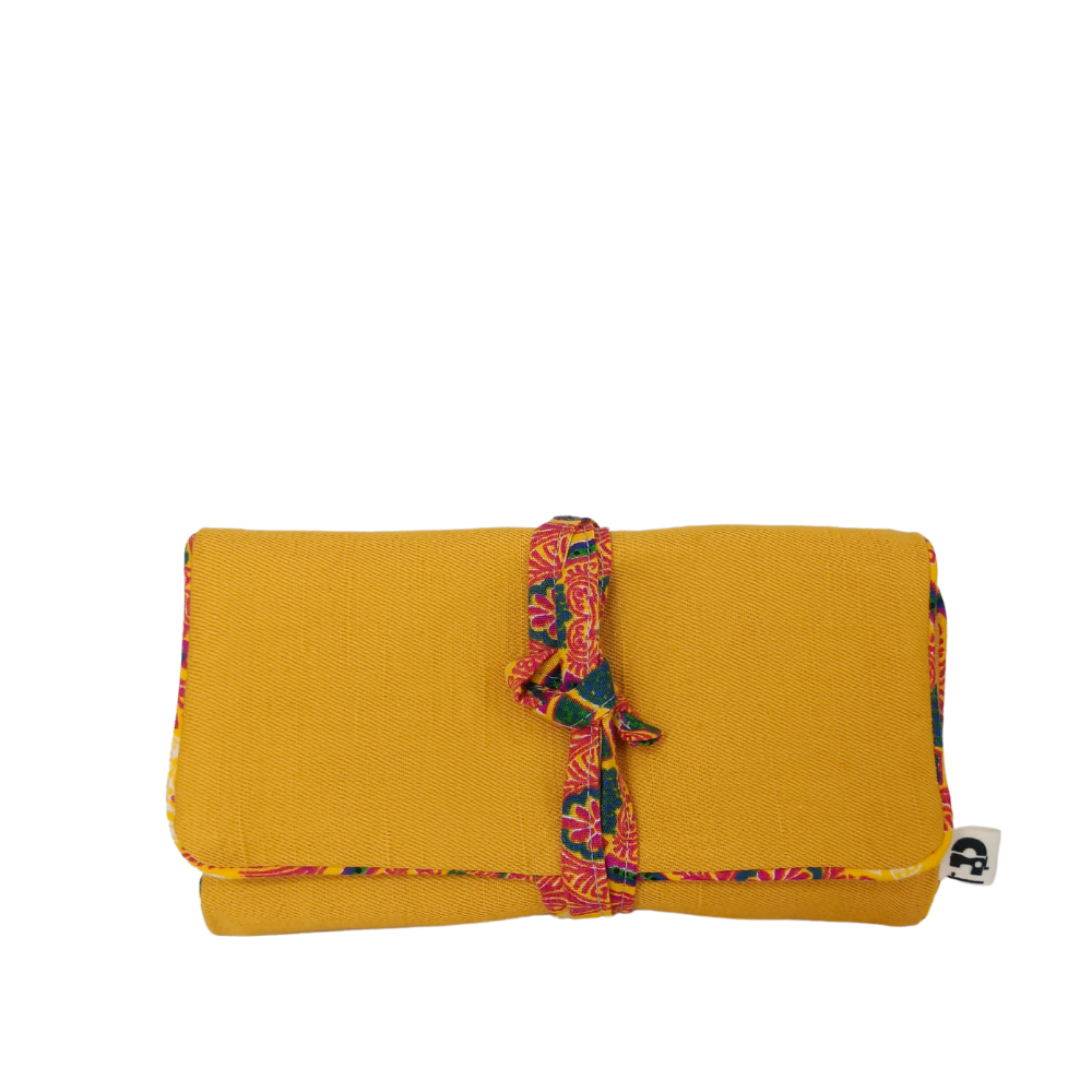 LOLA Pochette à bijoux, Jaune