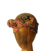 petit-bandeau tête femme conçu à partir de tissus recyclés et upcyclés par des salariés éloignés de l'emploi ordinaire