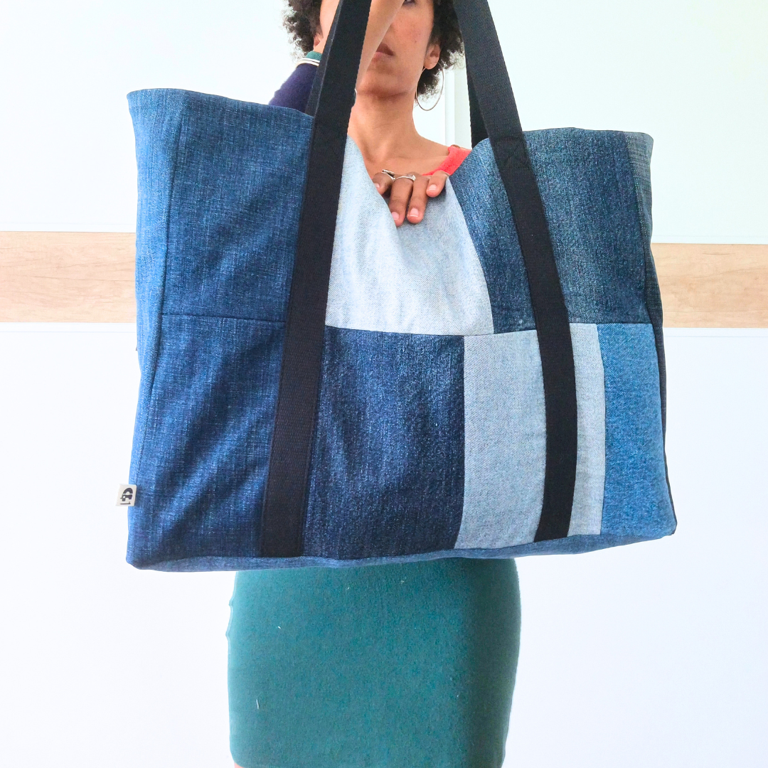 BOMBAL Sac cabas | Patchwork Jean