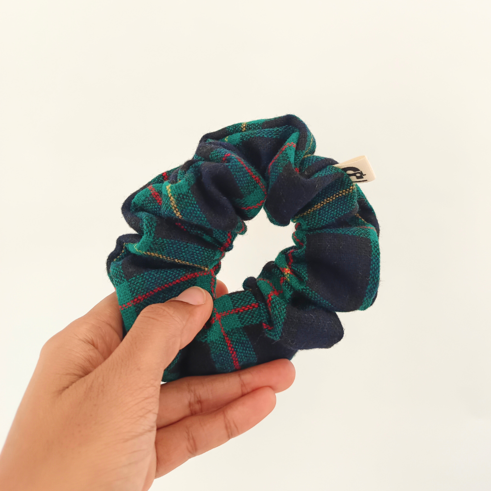 SOLESMES Chouchou en tissu upcyclé